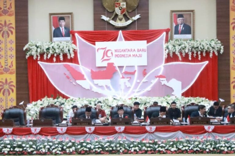 Lembaga DPRD Sulut Gelar Paripurna Pidato Presiden Republik Indonesia