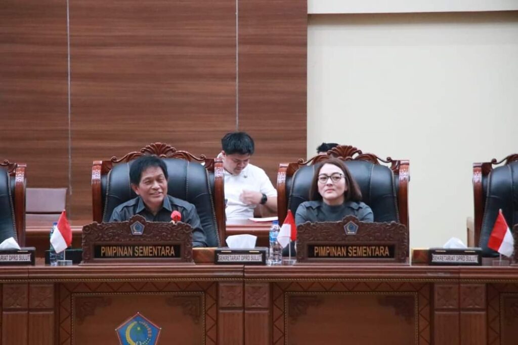 DPRD Sulut Gelar Rapat Paripurna Penetapan Pimpinan dan Anggota Fraksi – Fraksi Masa Jabatan 2024 – 2029